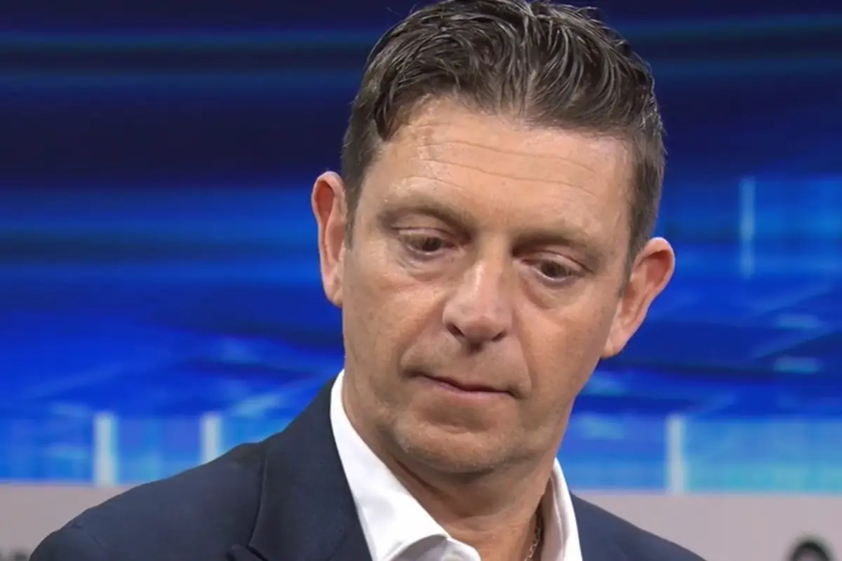 Rocchi durante una puntata di Open Var su Dazn